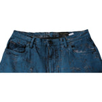 Dolce & Gabbana Blue Tie Dye Cotton Skinny Men Denim Jeans