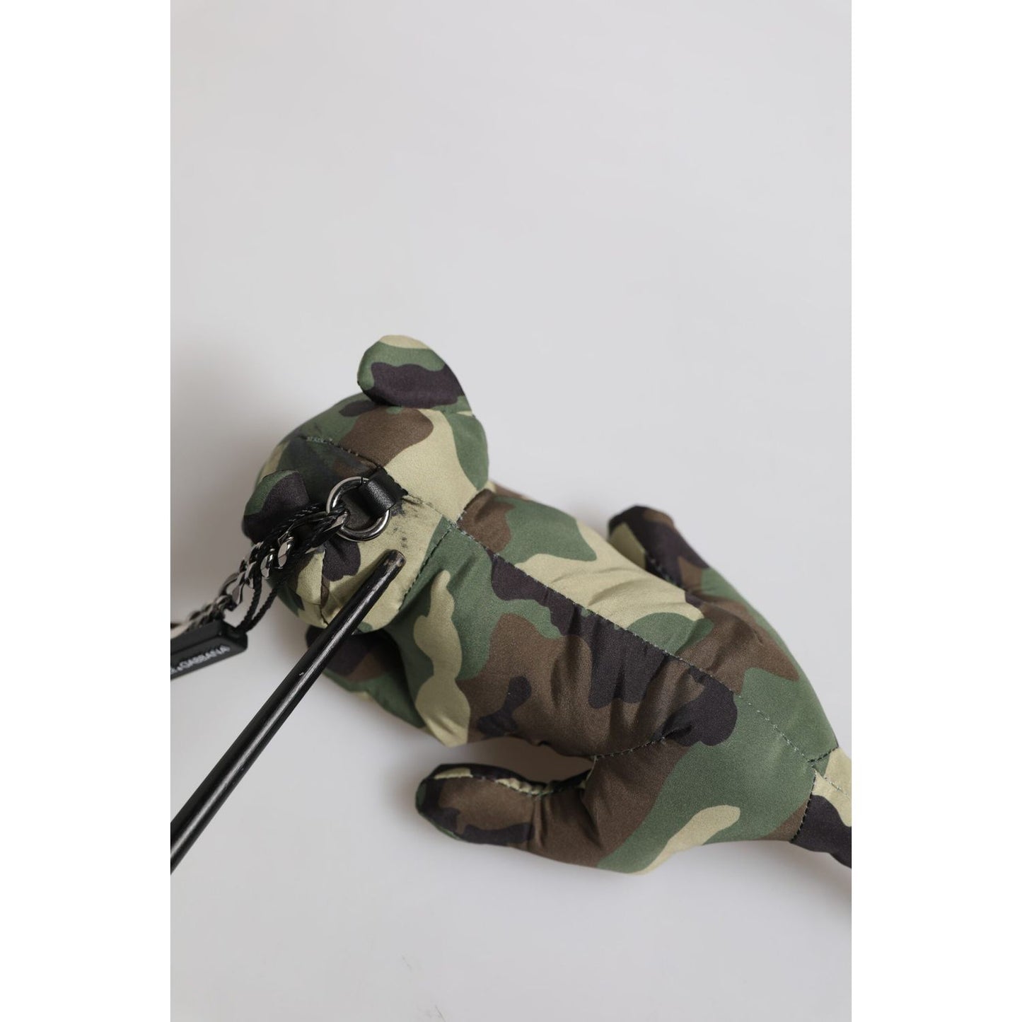 Dolce & Gabbana Multicolor Camouflage Animal Silhouette Keychain Keyring SMY10697