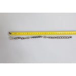 Dolce & Gabbana Silver Tone Chain Lobster Clasp Logo Gray Pearls Bracelet SMY101340