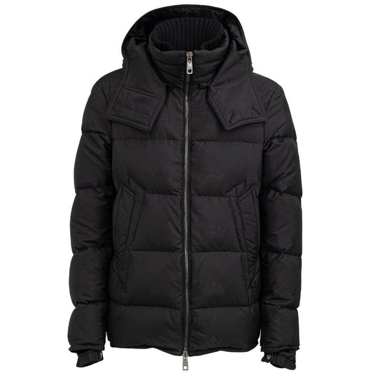 Dolce & Gabbana Black Cotton Jackets & Coat
