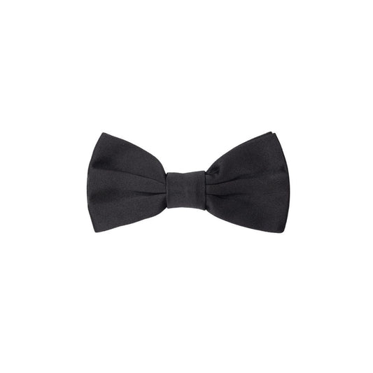 Dolce & Gabbana Black Silk Bowty