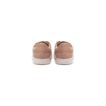 Bally Elegant Pink Cotton Leather Sneakers Bally Rosy Brown