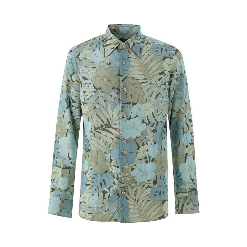 Tom Ford Blue Lyocell Shirt
