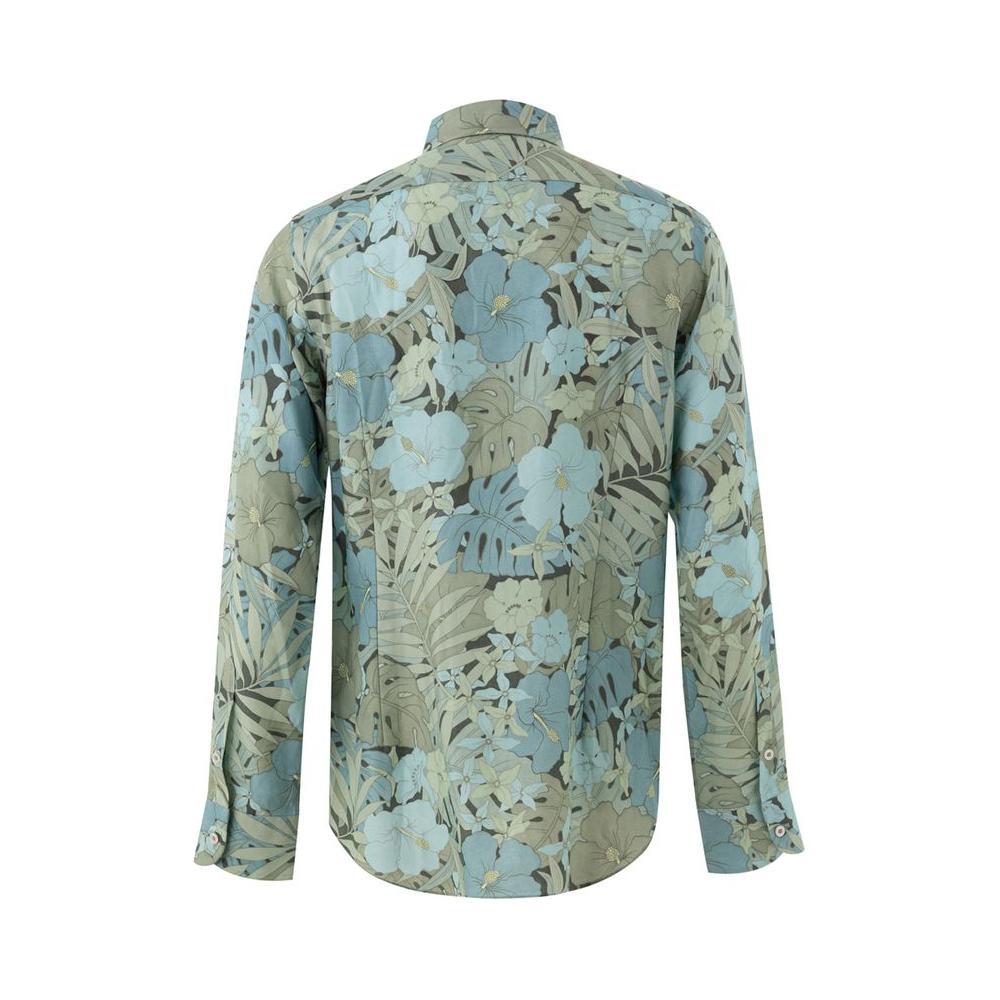 Tom Ford Blue Lyocell Shirt