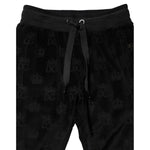 Dolce & Gabbana Black All-Over DG Logo Print Jogger Pants PAN75958-40