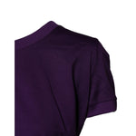 Dolce & Gabbana Violet Cotton Crewneck Short Sleeves T-shirt TSH87153-42