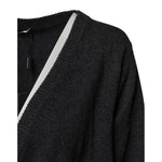 Dolce & Gabbana Grey Cashmere Deep V-neck Pullover Sweater TSH87158-40