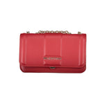 Mario Valentino Red Polyethylene Women Handbag