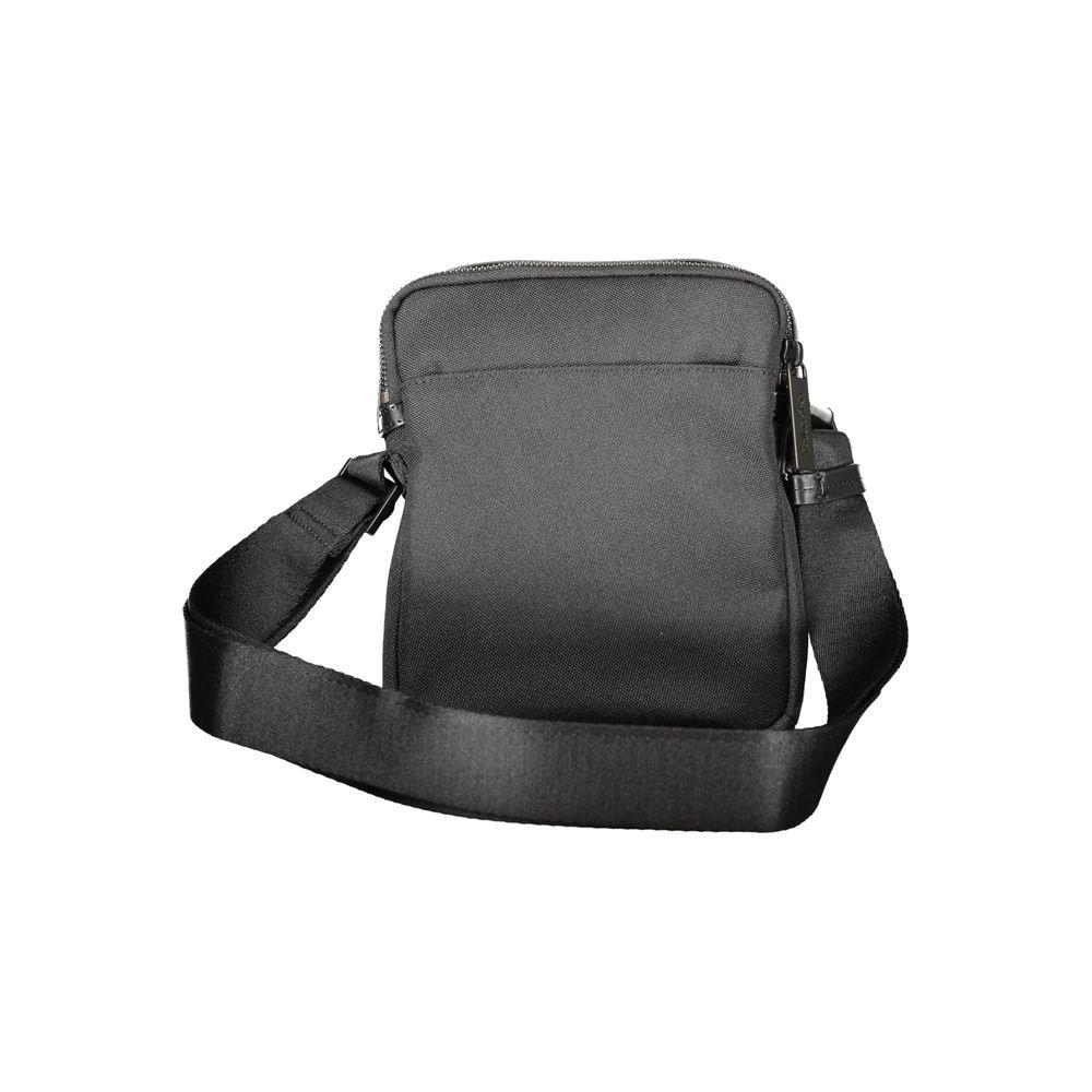 Calvin Klein Black Polyester Men Shoulder Bag Calvin Klein Dark Slate Gray