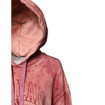 Dolce & Gabbana Pink Wash DG MILANO Hooded Pullover Sweater THS90378-40