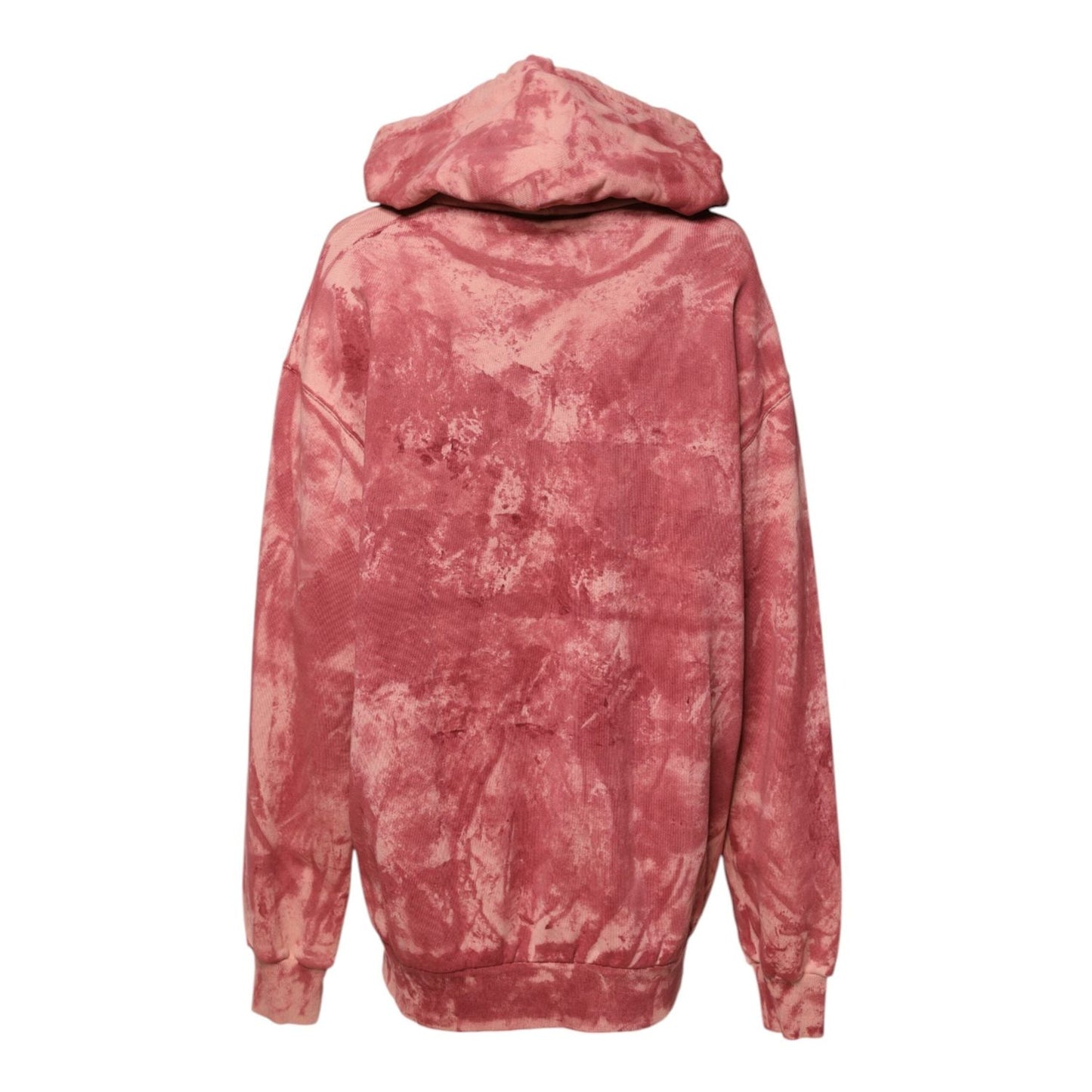 Dolce & Gabbana Pink Wash DG MILANO Hooded Pullover Sweater THS90378-40