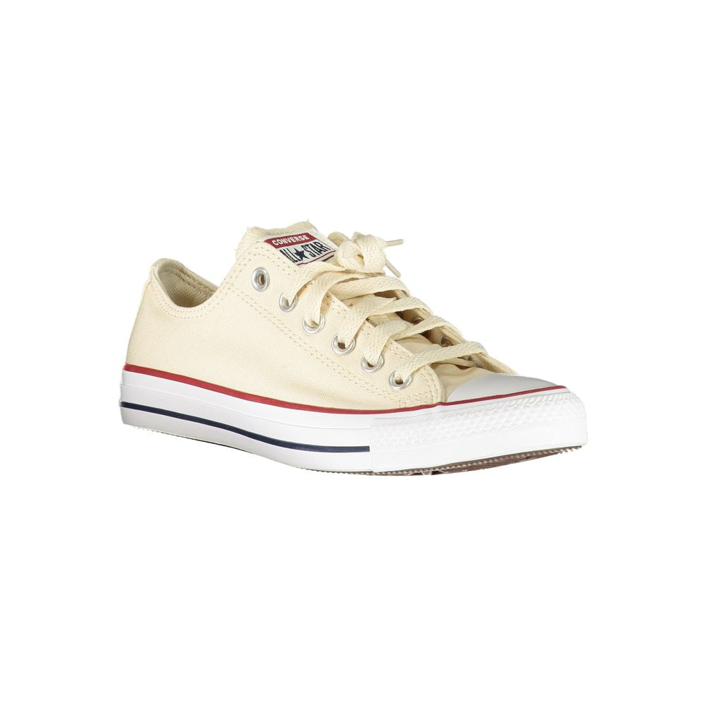Converse Beige Cotton Women Sneaker Converse Antique White