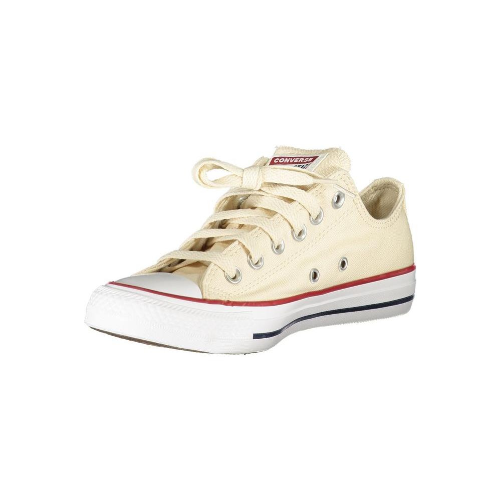 Converse Beige Cotton Women Sneaker Converse Antique White