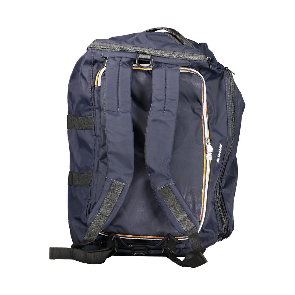 K-WAY Blue Polyester Backpack K-WAY Dark Slate Gray