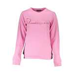 Cavalli Class Pink Cotton Sweater 1728,67403481248,Cavalli Class,Clothing,New with tags,Pink,Sweaters - Women - Clothing,Women,Women - Clothing,XXL Cavalli Class CA-26821-XXL