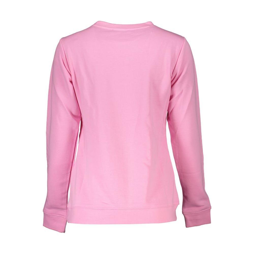 Cavalli Class Pink Cotton Sweater 1728,67403481248,Cavalli Class,Clothing,New with tags,Pink,Sweaters - Women - Clothing,Women,Women - Clothing,XXL Cavalli Class CA-26821-XXL