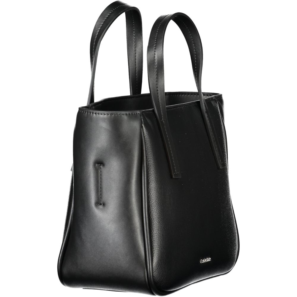 Calvin Klein Black Polyethylene Women Handbag Calvin Klein Dark Slate Gray