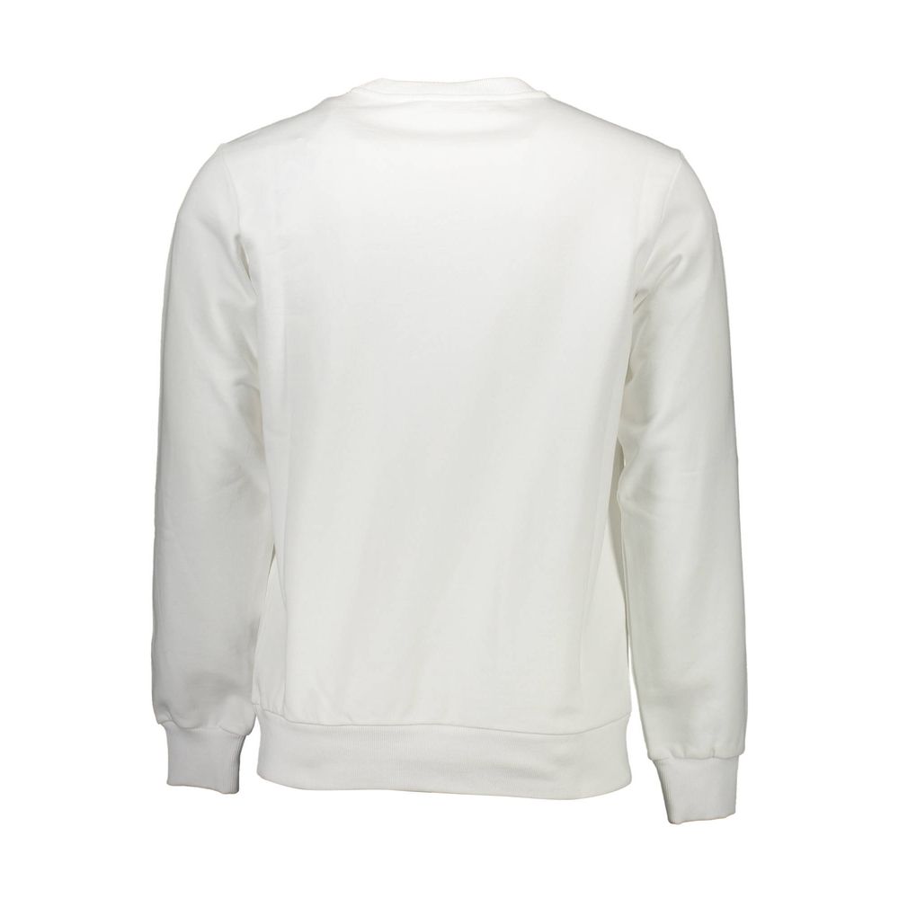 Diesel White Cotton Sweatshirt