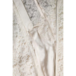 Dolce & Gabbana White Floral Lace Long Sleeves A-line Dress DR81499-42