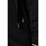 Dolce & Gabbana Black Cotton Hooded Full Zip Sweatshirt Sweater JKT41280-40