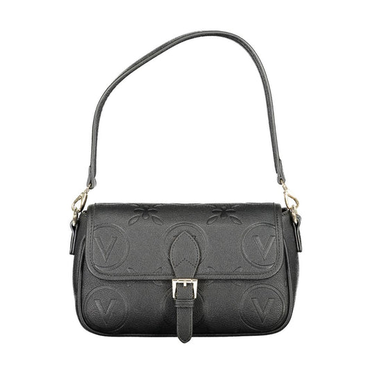 Mario Valentino Black Polyethylene Women Handbag with adjustable strap