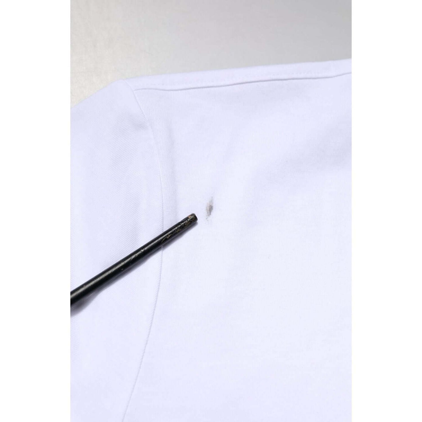 Dolce & Gabbana White Logo Embroidery Crew Neck T-shirt TSH90509-52