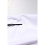 Dolce & Gabbana White Logo Embroidery Round Neck T-shirt TSH90628-48