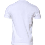 Dolce & Gabbana White Cotton Crew Neck Short Sleeves T-shirt TSH90640-48