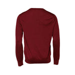 Dolce & Gabbana Maroon Cashmere Crew Neck Sweatshirt Sweater TSH90529-54