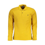 U.S. Grand Polo Classic Yellow Cotton Polo with Embroidery