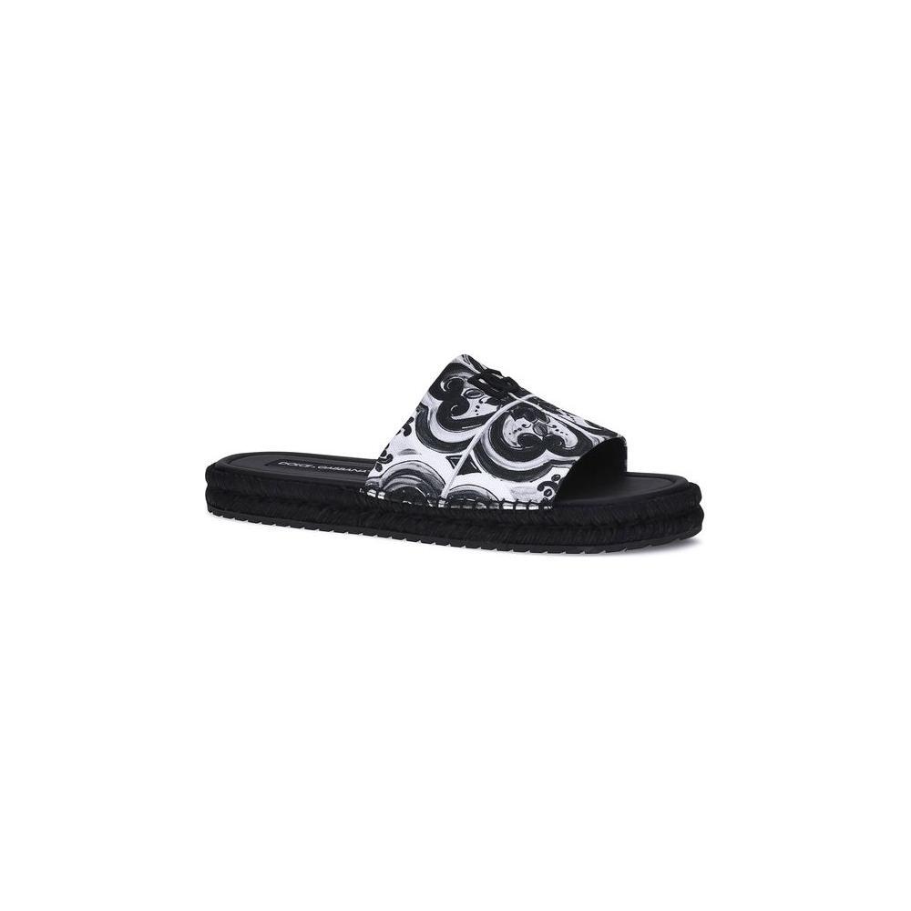 Dolce & Gabbana Cotton Sandals DO-A80544AJ235IU3TN-EU46/US13