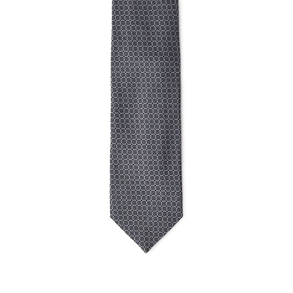 Jil Sander Gray Silk Ties & Bowty JISA-9088662