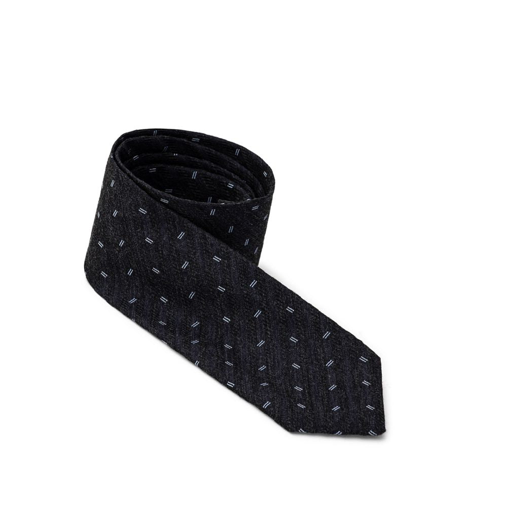 Jil Sander Gray Silk Ties & Bowty JISA-9095662