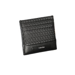 Calvin Klein Sleek Black Contrast Card Holder CA-26058