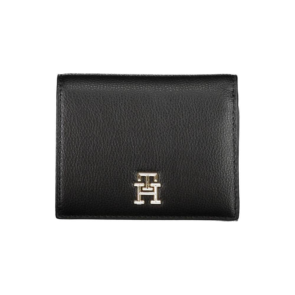 Tommy Hilfiger Black Polyethylene Women Wallet
