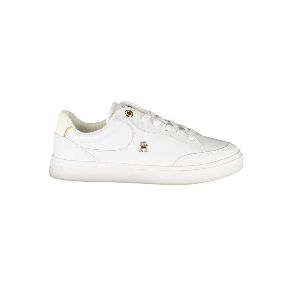 Tommy Hilfiger White Leather Women Sneaker TO-36772-EU39/US9