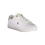 Tommy Hilfiger White Leather Women Sneaker TO-36730-EU37/US7