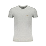 Aeronautica Militare Brown Cotton Men T-Shirt