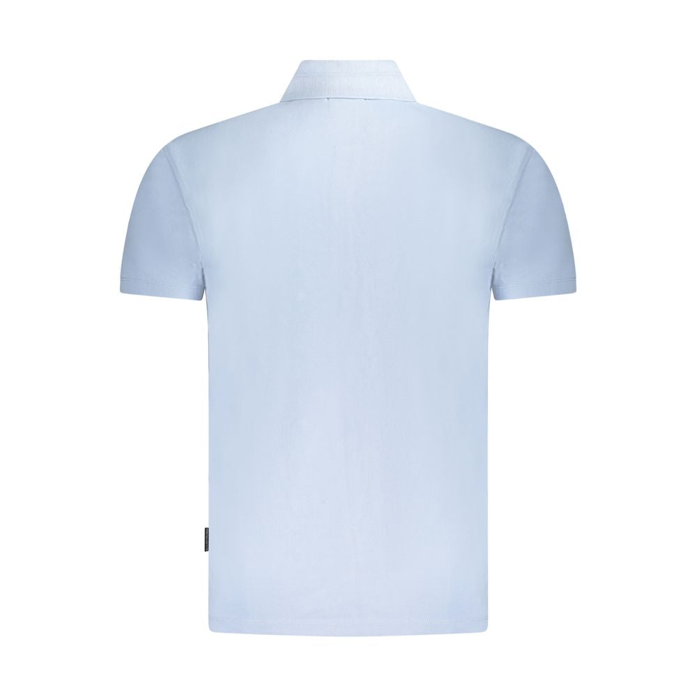 Napapijri Blue Cotton Polo Shirt