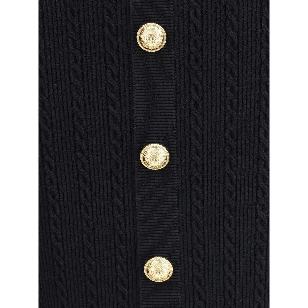 Balmain Knit midi Skirt BA-FF1LD066KI500PA-IT36 | XS