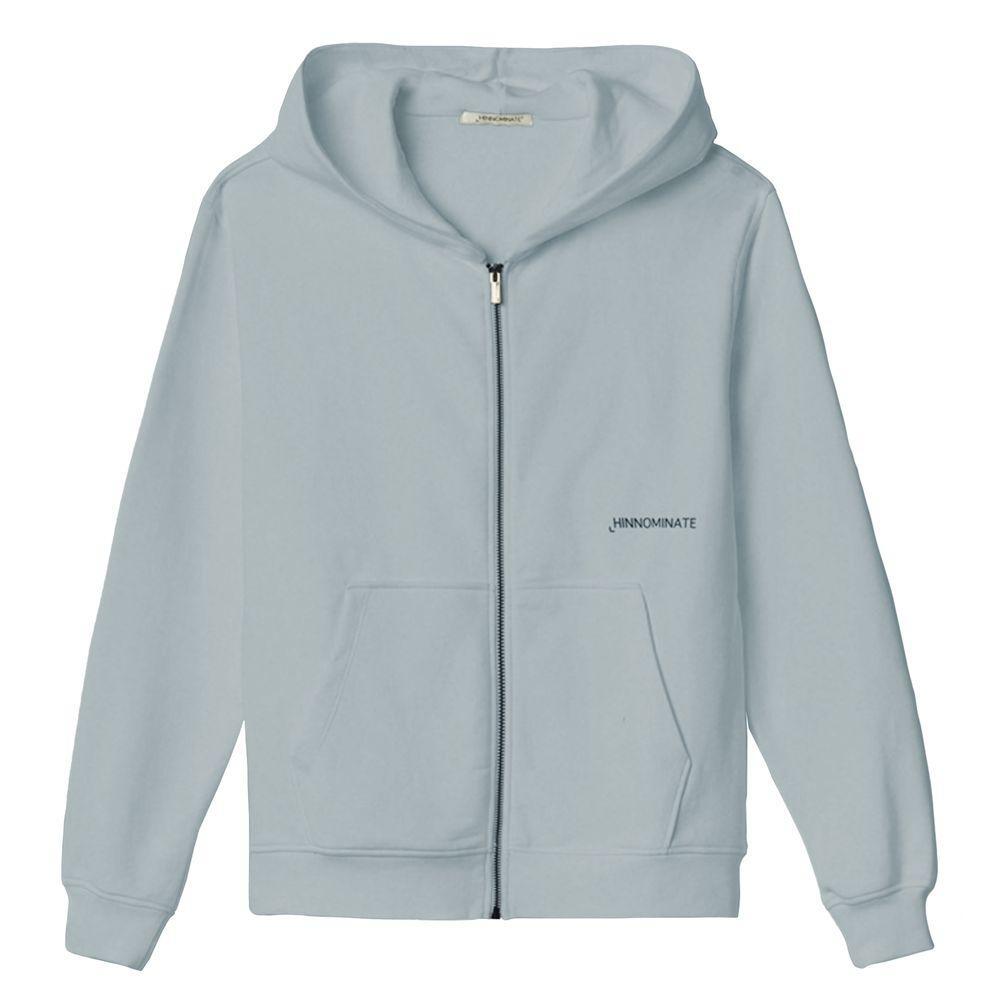 Hinnominate Gray Cotton Sweater HI-15607-S