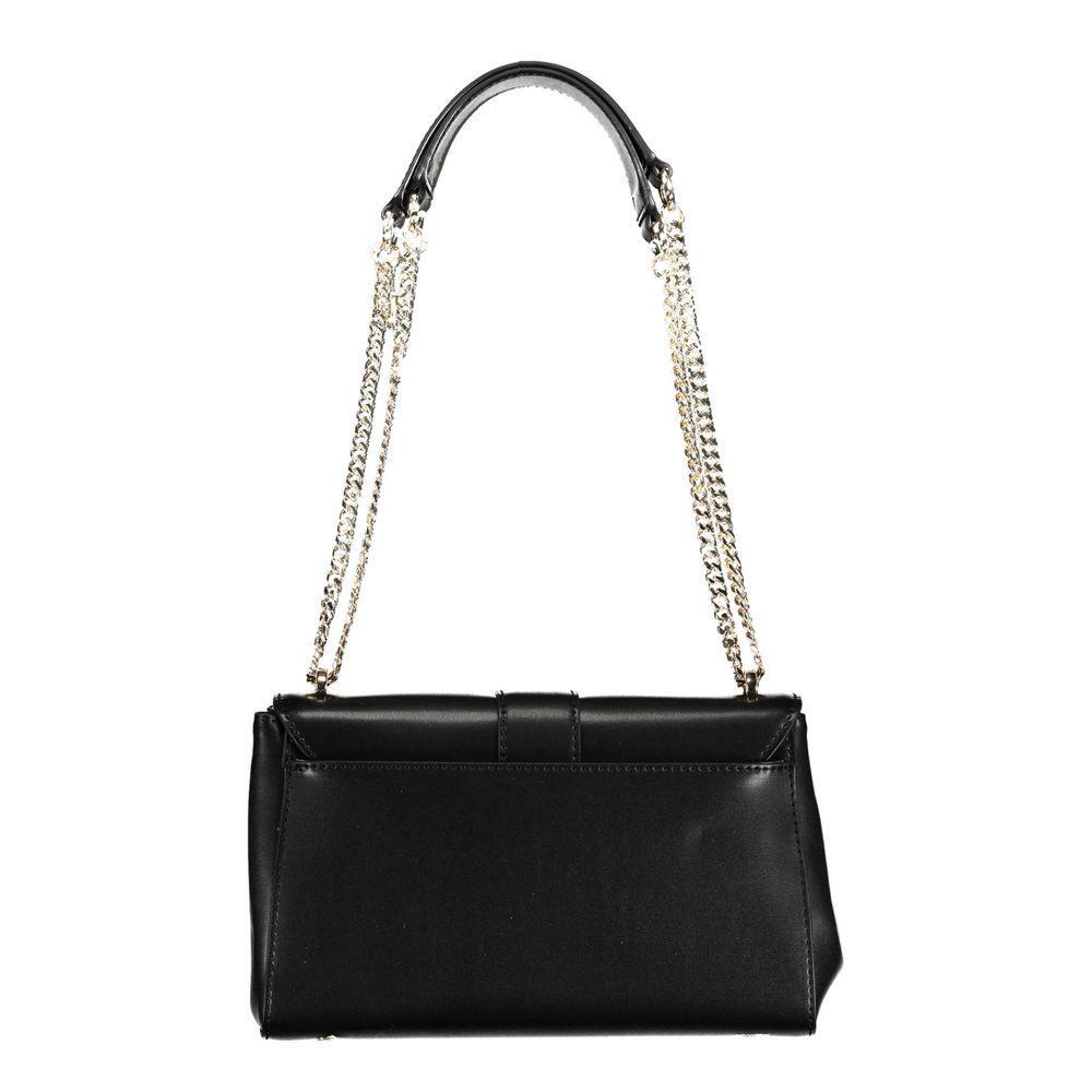 Guess Jeans Black Polyethylene Handbag GU-17390