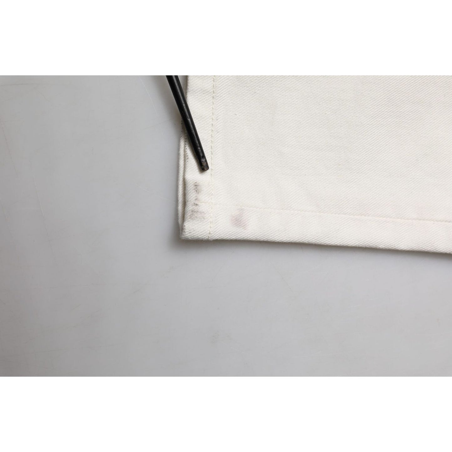 Dolce & Gabbana White Cotton Skinny Men Denim Jeans PAN75192-44