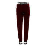 Dolce & Gabbana Red Viscose DG Logo Mid Waist Pants PAN74778-38