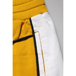 Dolce & Gabbana Yellow Printed Drawstring Jogger Pants PAN76376-46