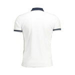 La Martina White Cotton Polo Shirt