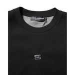Dolce & Gabbana Black Modal DG Logo Plaque Pullover Sweater TSH906973-48