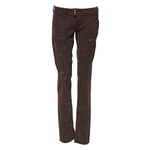 CYCLE Brown Cotton Low Waist Skinny Casual Jeans PAN71167-28