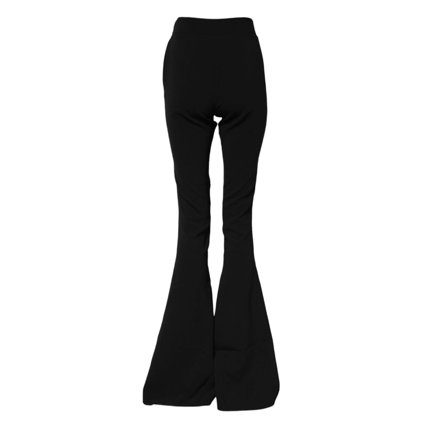 Dsquared² Black Polyester High Waisted Flared Pants PAN74480-38