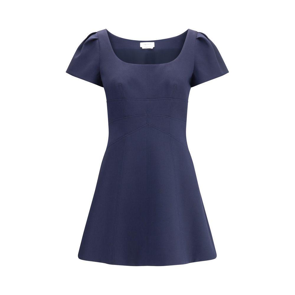 Alexander McQueen Short Dress with short gathered sleeves AL-841216QJAAA4100-IT44 | L